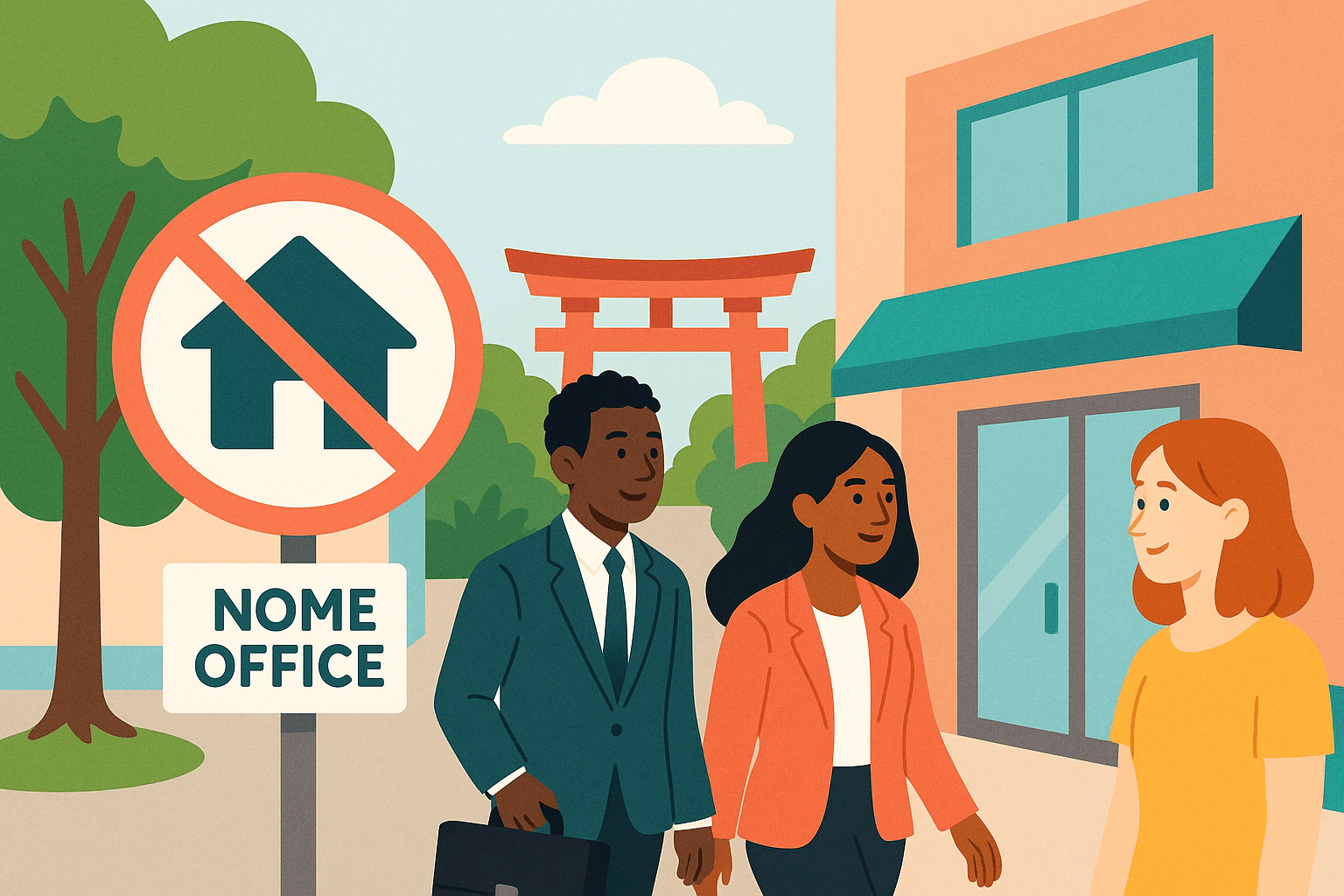 အိမ်အခြေစိုက်ရုံးခန်းများကို ပယ်ချခြင်း- ဂျပန်တွင် ဗီဇာနှင့် ကိုက်ညီသော ရုံးခန်း ရှာဖွေခြင်း