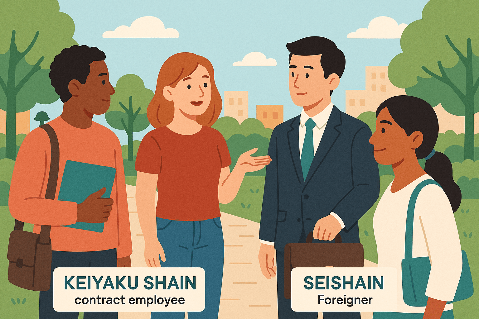 Empleados por contrato en Japón vs Seishain: La regla de los 5 años que la mayoría de los extranjeros desconoce