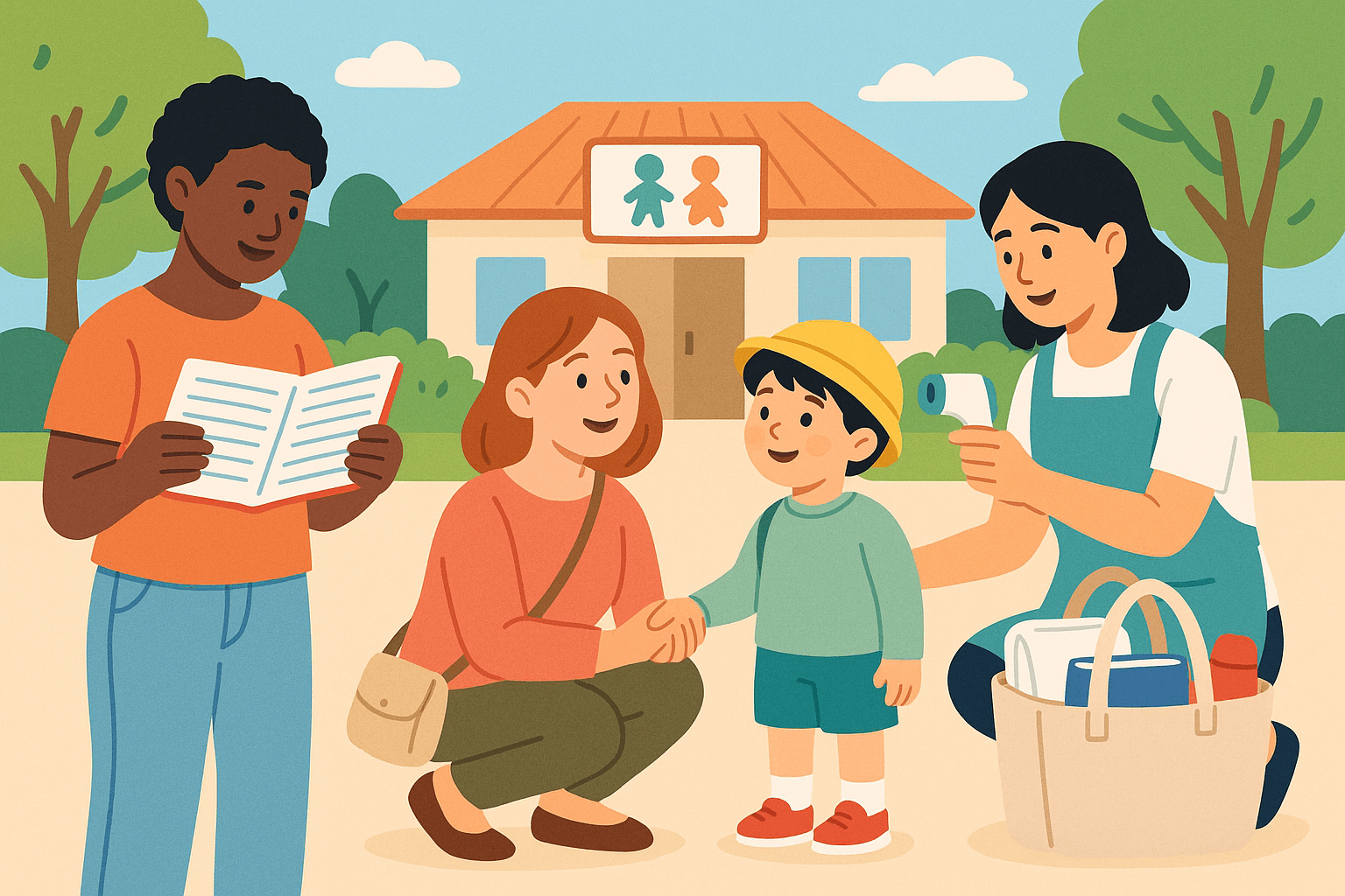 Japan Hoikuen Daily Life: Notebooks, Supplies & the 37.5°C Rule