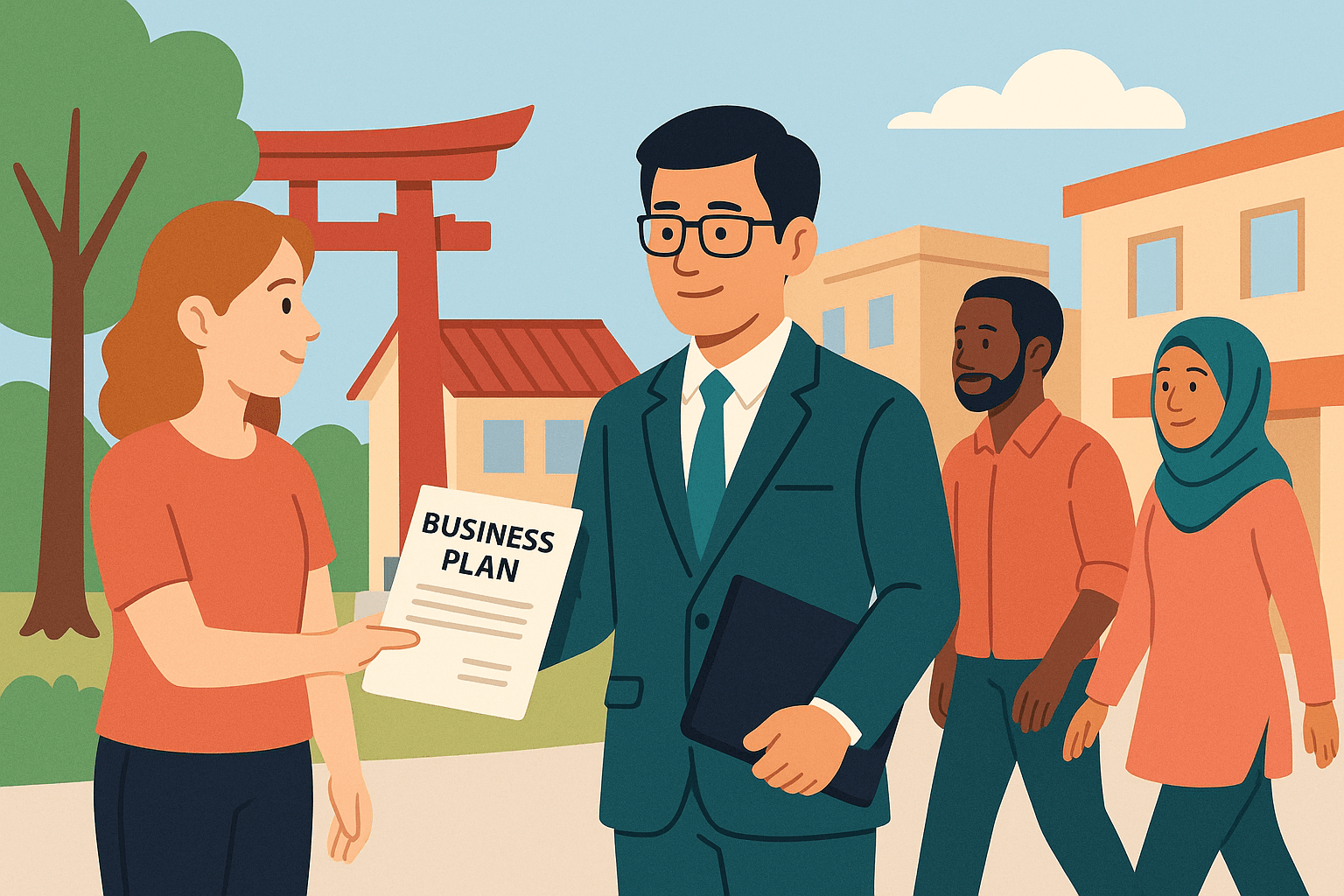 ဂျပန်နိုင်ငံ လုပ်ငန်းစီမံခန့်ခွဲသူ ဗီဇာအတွက် လုပ်ငန်းစီမံကိန်း စစ်ဆေးအတည်ပြုခြင်း - မည်သူများ လုပ်ဆောင်ပေးနိုင်သလဲ