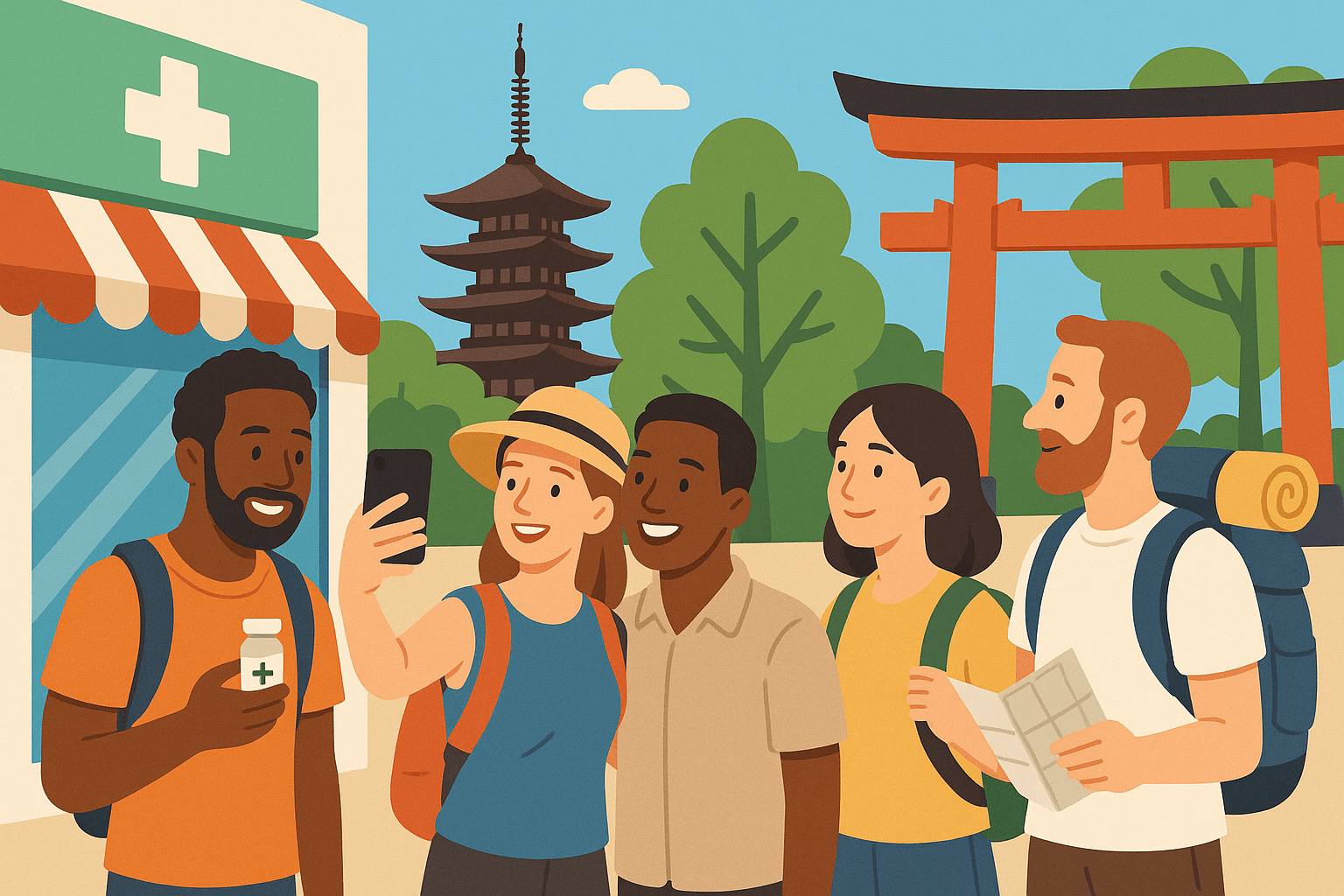 일본에서 당일 처방약이 필요할 때: 4단계 방법