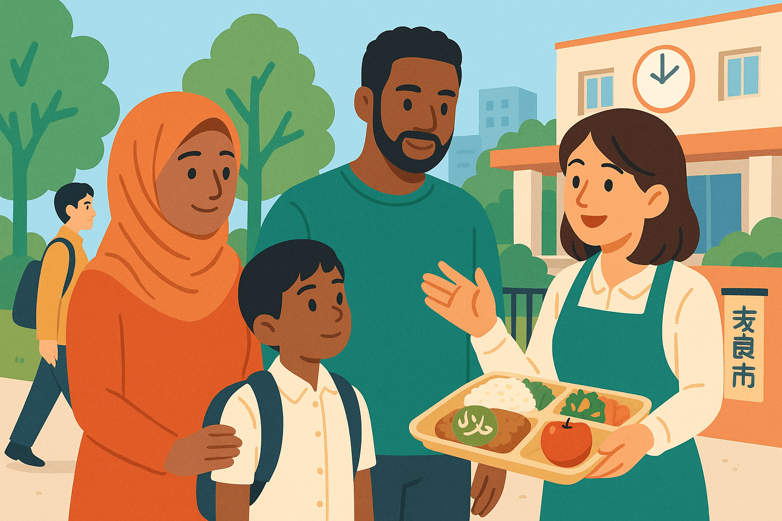 Butuh Makan Siang Halal di Sekolah di Kota Osaka? Cara Mengajukannya ke Sekolah Anda (2026)