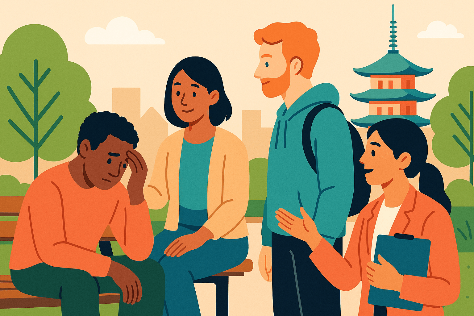 สุขภาพจิตและการให้คำปรึกษาภาษาอังกฤษฟรีในญี่ปุ่น